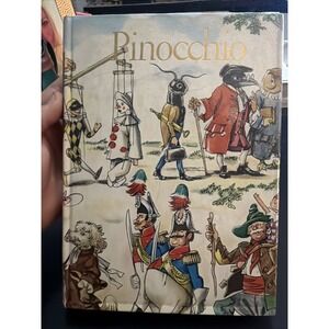 Adventures of Pinocchio Carlo Collodi Illustrated Junior Library Edition 1980